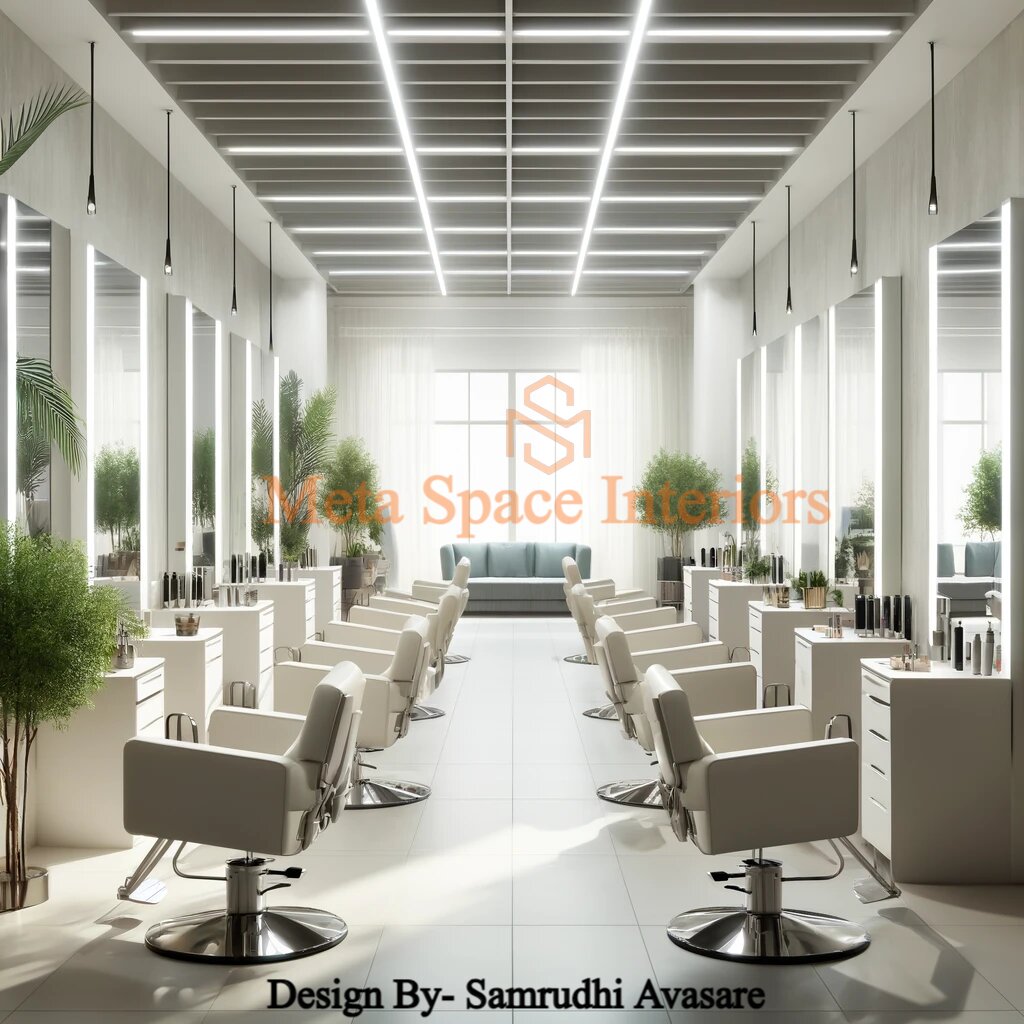 Modern Salon Interior Design,Salon Design Trends 2024,Innovative Salon Spaces